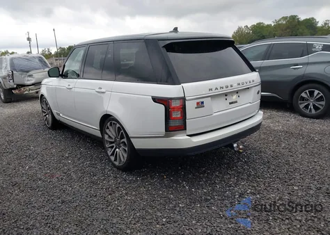 2016 Land Rover Range Rover 5.0L V8 Supercharged z USA, uszkodzony, nr VIN SALGS2EFXGA276636